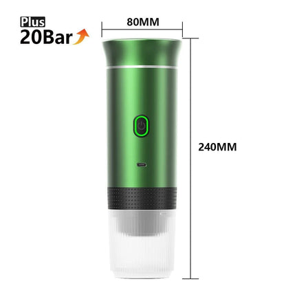 Portable Espresso Machine - 3-in-1 Travel Coffee Maker