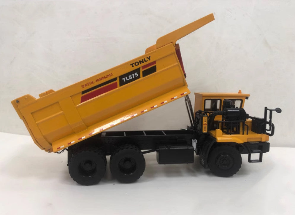 1:35 19CM TONLY Mining DUMPTRUCK Construction Machine Equipment Diecast Model