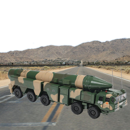 1: 35 China Dongfeng DF 21D Ballistic Missile Launch Vehicle Alloy Model
