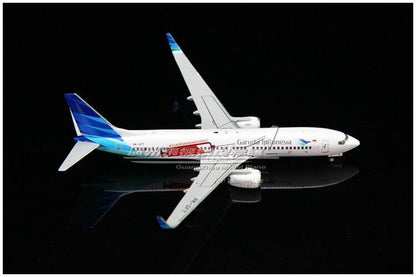 1:400 JC Wings Garuda Indonesia BOEING 737-800 Passenger Airplane Diecast Model