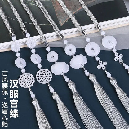 Waist Chain Ancient Style Hanfu Palace Belt Rope Tassel Pendant Pendant Female