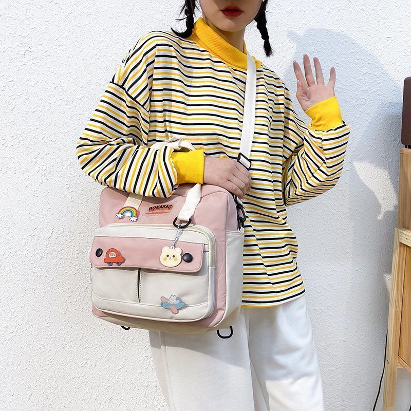 Backpack Student College Schoolbag Book Backpack Fashion Shoulder Bag 28*31*10CM