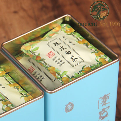 400g Yunnan Tangerine Peel White Tea Flake Small Tea Cake