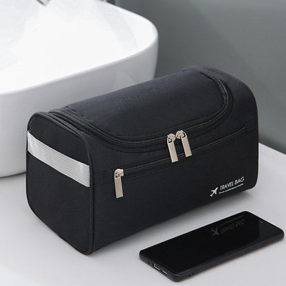 Polyester Business Storage Bag Toiletry Organizer Travel Cosmetic Bag Waterproof