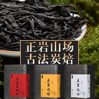 250g*3 Wuyi Rock Tea, Da Hong Pao tea, Matouyan Rougui; Wuyishan Shui Xian