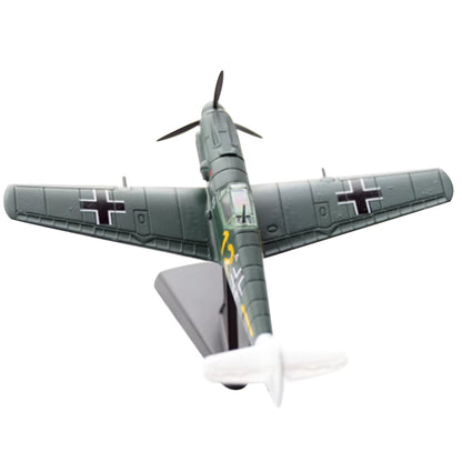 1:100 Scale Germany Messerschmitt BF109E Fighter Aircraft Alloy Model Souvenir