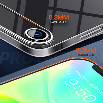 For Iphone 17 Air Slim Case,Paper-Thin Transparent Finish Skin Back Case [Non Ye