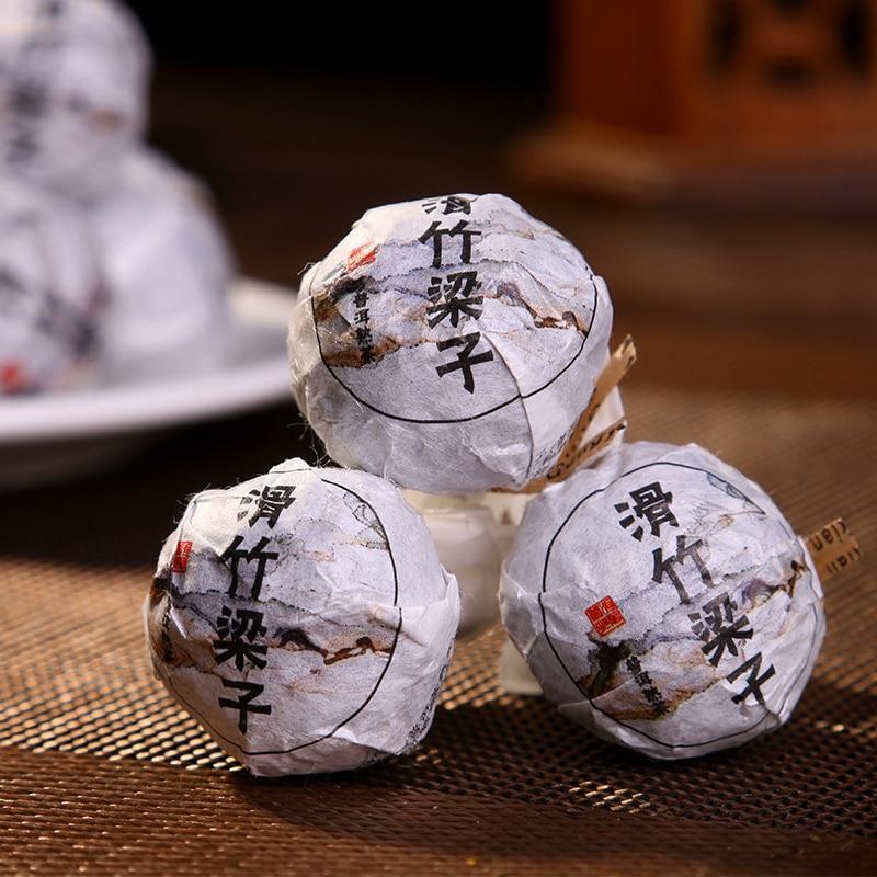 500g Menghai Puerh High Mountain Shu Tea Dragon Pearl Tea Tuocha Tea Ripe Puerh