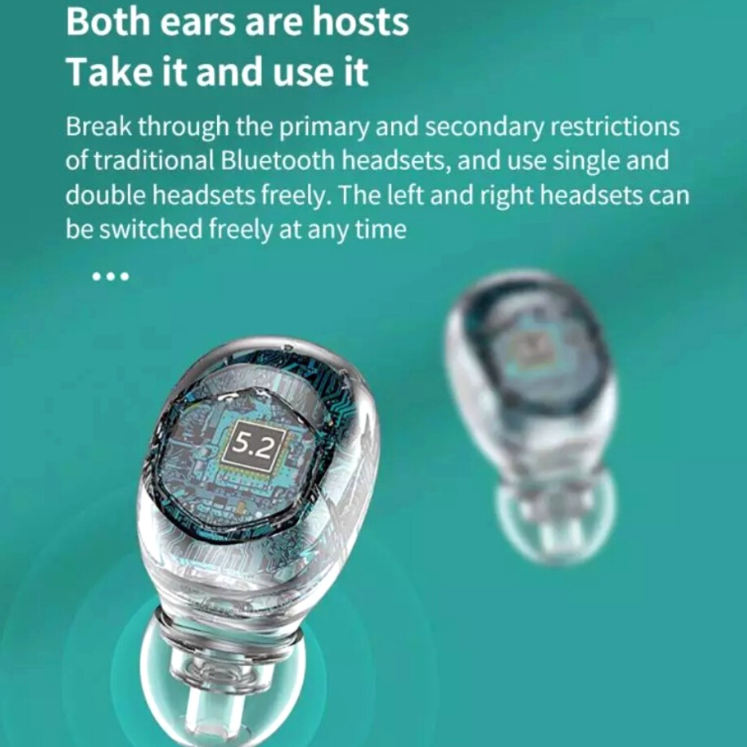 2023 TWS Mini Earbuds Invisible Sleep HeadphoneBluetooth 5.2 Earphones Wireless