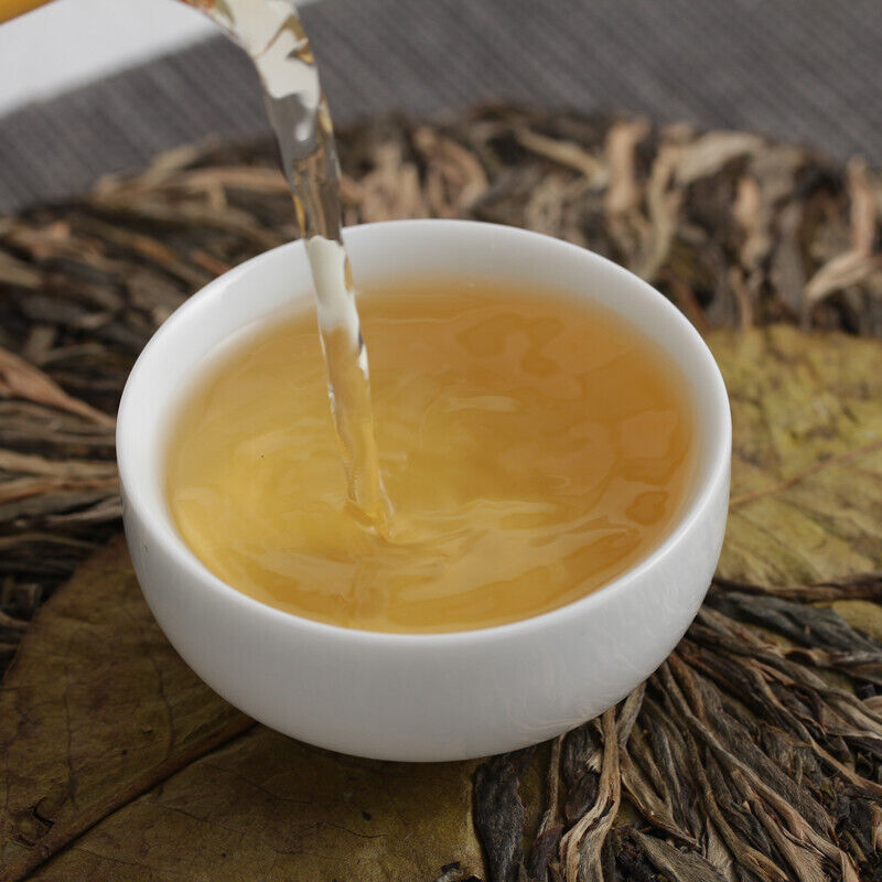 Yunnan Lincang Big Snow Mountain Raw Puerh Bazi Tea Shen Puer Tea 400g