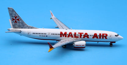 JC Wings 1:400 Malta Air Boeing B737 MAX 8 Diecast Aircraft JET Model 9H-VUA