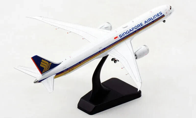1:400 JC Wings SINGAPORE AIRLINES BOEING 787-10 Passenger Airplane Diecast Model