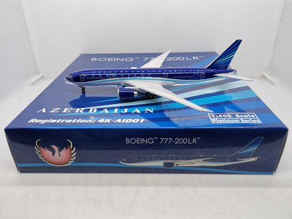 1:400 Phoenix AZERBAIJAN BOEING B777-200LR Airplane Diecast Aircraft Plane Model