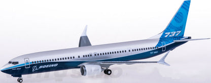 1:200 21CM Hogan BOEING 737 MAX 9 Passenger Airplane ABS Plastic Aircraft Model