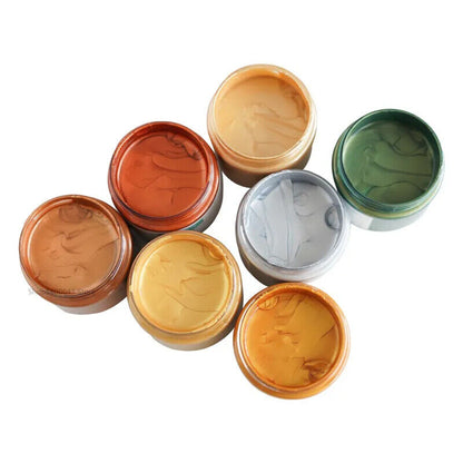 Acrylic Paint Metallic Waterproof Non-Fading Statue Candle Clothes Plaster Color