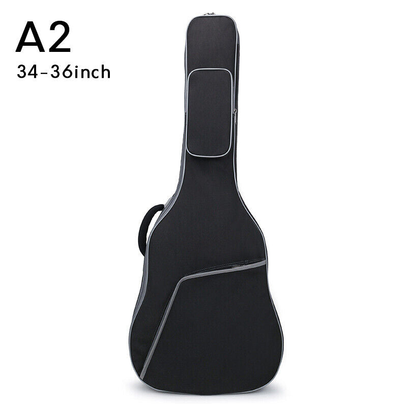 Thickened Guitar Gig Bag Double Shoulder Straps Padded Soft Case Backpack NEW