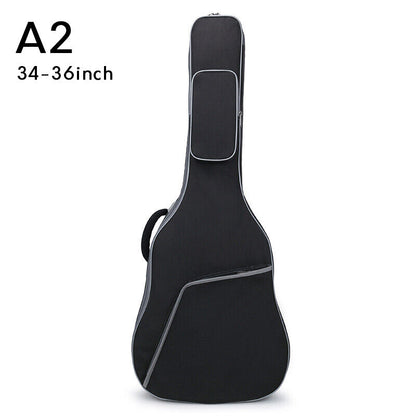 Thickened Guitar Gig Bag Double Shoulder Straps Padded Soft Case Backpack NEW