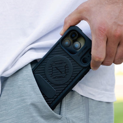 Rugged Case Compatible with Iphone 17 Pro, Magnetic Cover (Black)