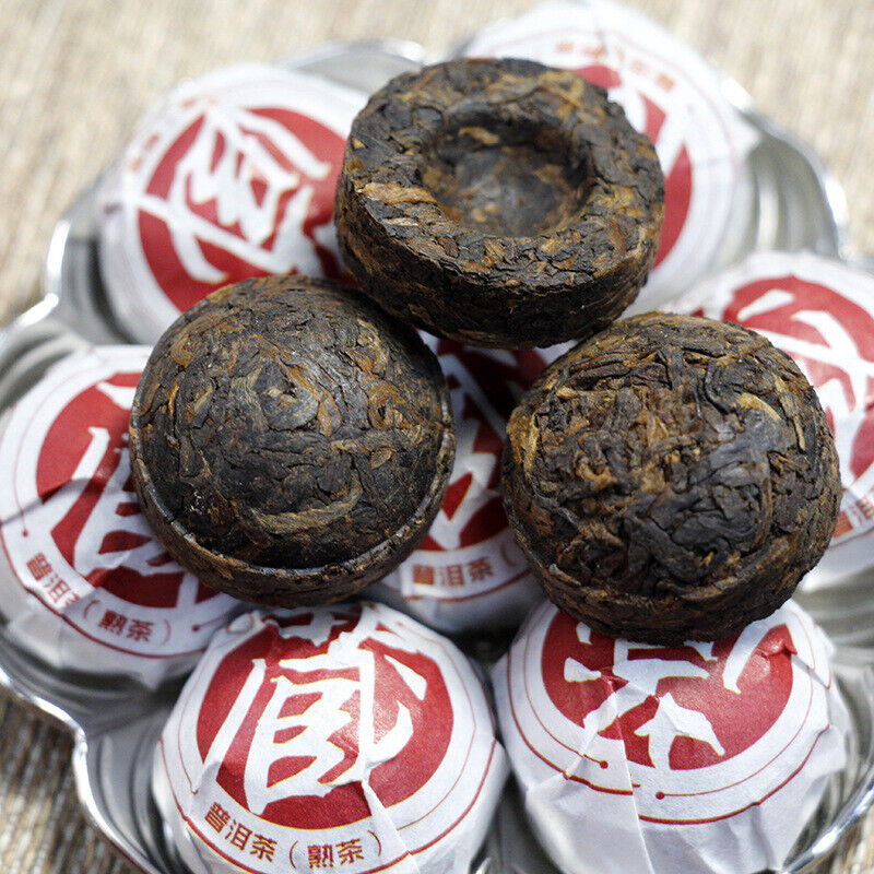 500g Palace Ripe Tea Pu'er Spring Tea Gold Tuo Ripe Tea Palace Gold Brick Tuocha
