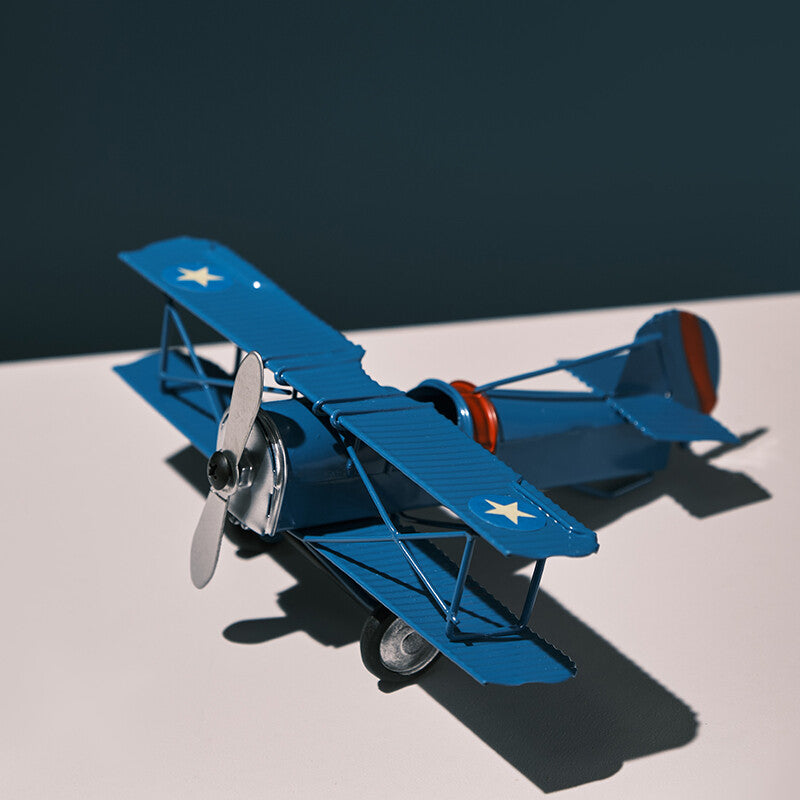 World War II fighter model finished with hand-painted artwork