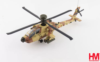 1:72 HM AH-64E Apache Guardian Qatar Air Force, 2022 Helicopter Diecast Model