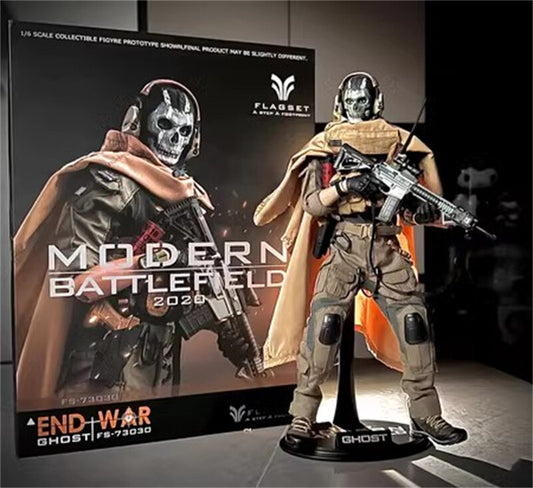 1/6 Scale Modern Battlefield End War Ghost Soldier 12'' Action Figure Model Set