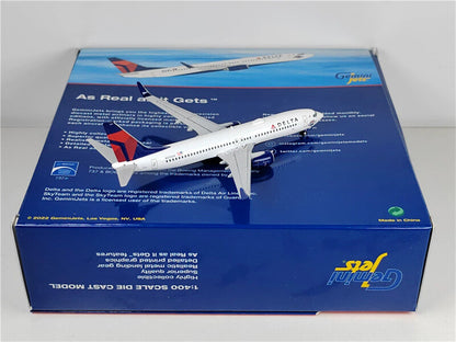 GeminiJets for DELTA for BOEING B737-800W N3746H 1/400 Aircraft Pre-built Model