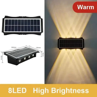 Solar String Lights Outdoor Waterproof – 50m RGB & Warm