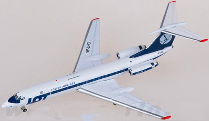 1:500 Herpa LOT Tupolev TU-134A Passenger Aircraft Plane Diecast Airplane Model