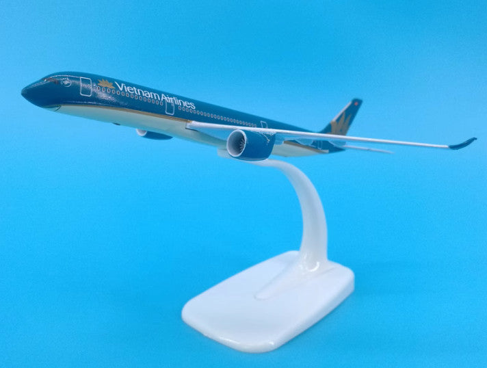 16cm Vietnam Airlines Airbus A350 Passenger Airplane Diecast Aircraft Model