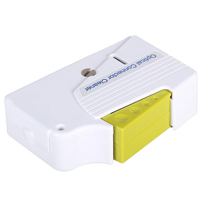 Fiber Optic Patch Cord Cleaver Fusion Splicer Connector Cleaner FTTH Tools White