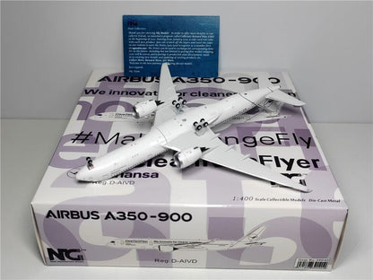 1:400 NG Model Lufthansa AIRBUS A350-900 Passenger Airplane Diecast Plane Model