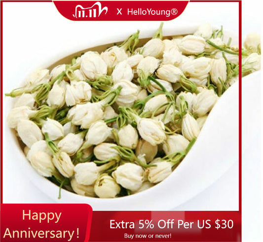 Loose Leaves Dried Jasmine Flower Tea Organic Flower Tea Herbal Tea Ecology 50g-