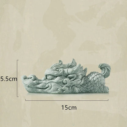 Chinese Stone Tea Pet Ornaments Toad Tea Figurine Sculpture Teaware Accessorie