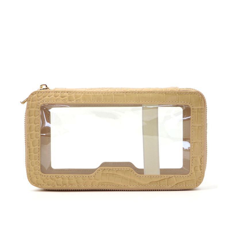 Travel Cosmetic Bag Waterproof Toiletry Bag Makeup Storage Organizer Clear Purse