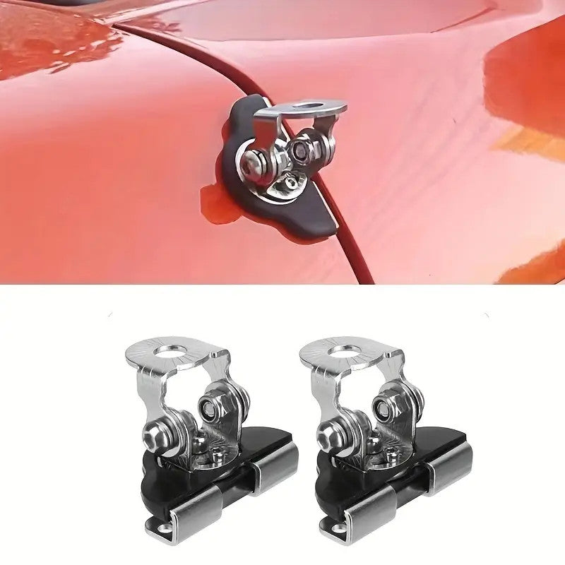 2PCS Pillar Hood Led Work Light Bar Mount Bracket Clamp Holder Offroad Universal