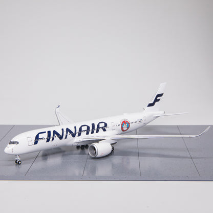 1:400 Panda FINNAIR AIRBUS A350-900 Passenger Airplane Diecast Aircraft Model