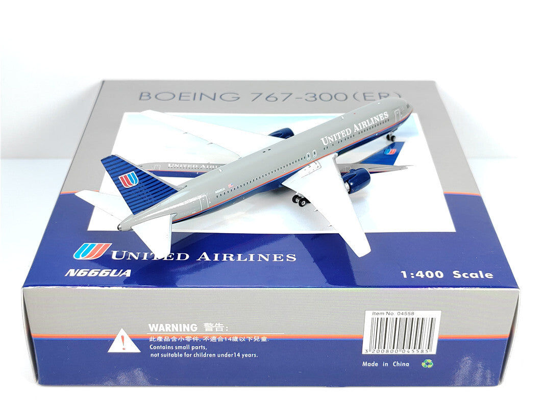 1:400 Phoenix UNITED AIRLINES BOEING B767-300ER Airplane Diecast Aircraft Model