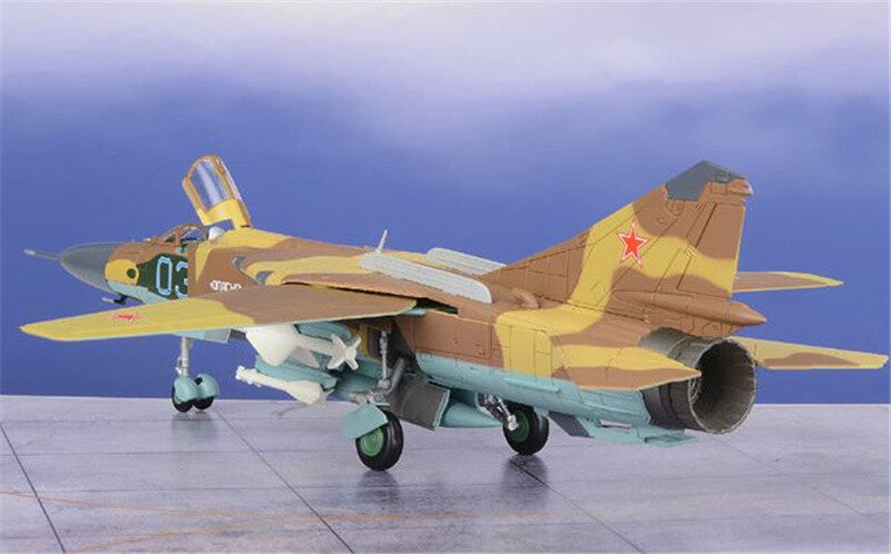 HOBBY MASTER MIG-23MLD Blue 03 Soviet Air Force Bagram Afghanistan 1:72 MODEL