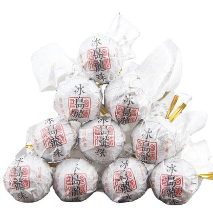 500g Small Grain Tea Ancient Tree Longzhu Tuocha Bulk Bingdao Cooked Pu'er Tea