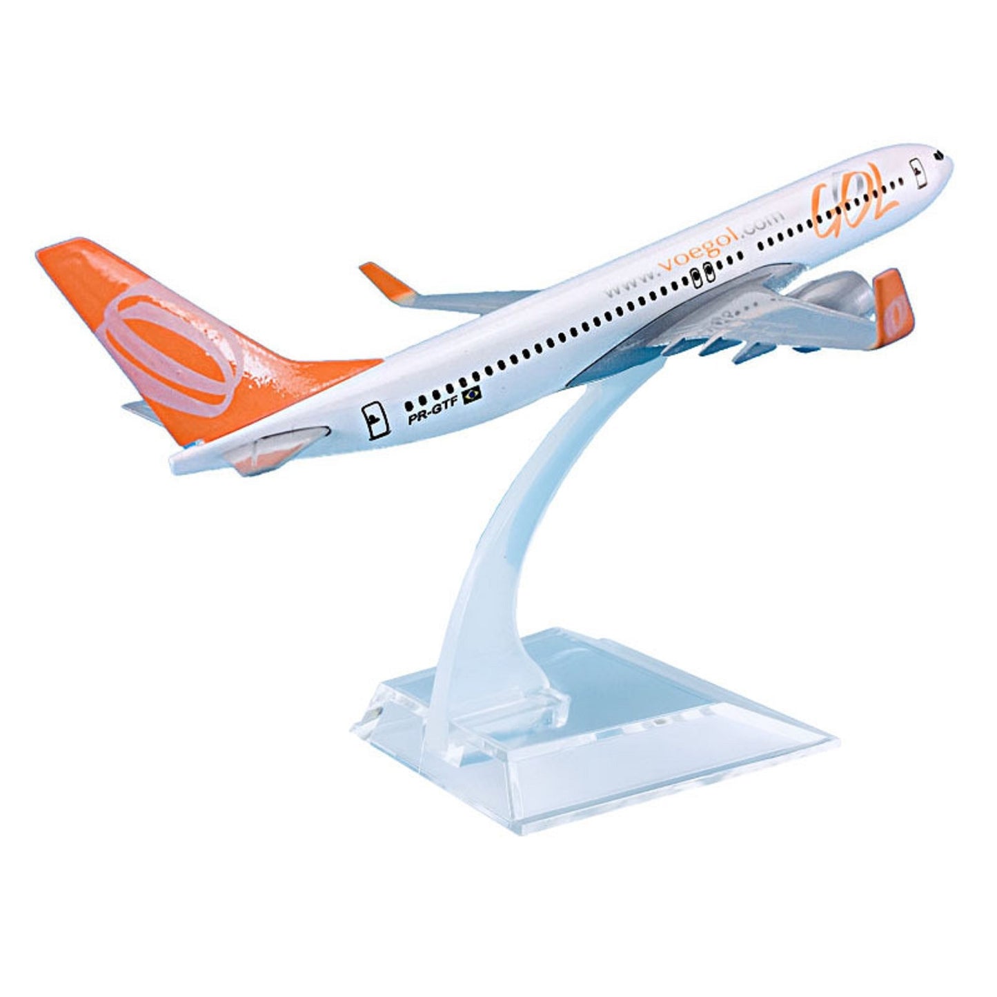 1/400 Scale Aircraft Brazil GOL 737 Alloy Plane Model Souvenir Display Gift s