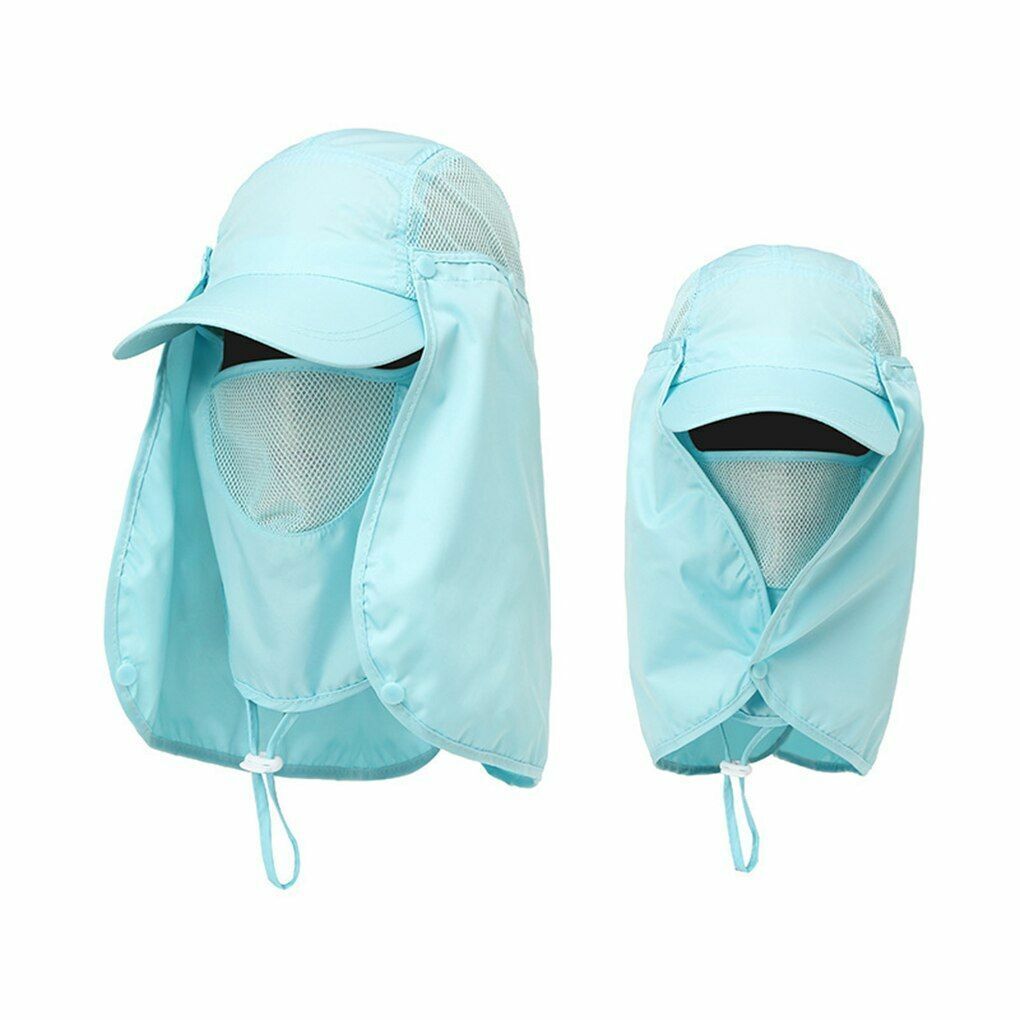 Outdoor Sun Hat UV Protection Ear Flap Neck Cover Fishing Hunting Hiking Unisex