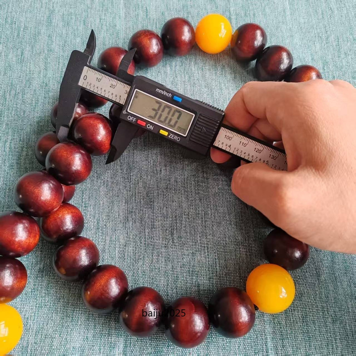 30mm*54 Beads Natural Wood Necklace Shaolin Temple Monks Buddha Kung fu Rosary