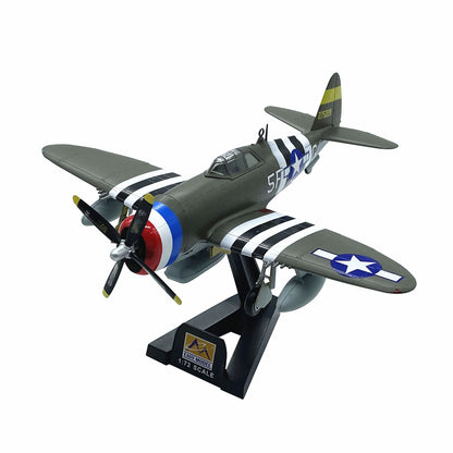 1:72 World War II US Army P47D Lightning fighter model aircraft model decoration