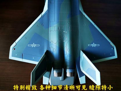 1:72 30CM AVIC China J-20 Stealth Fighter Plane Diecast Military Aircraft Model