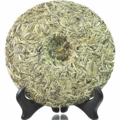 Chinese White Buds Raw Yue Guang Bai Old Tree RAW Pu erh Tea,Moonlight puer Cake