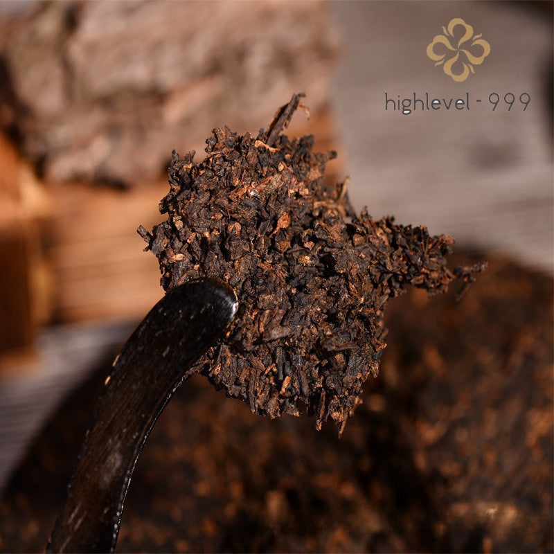 357g Ripe Puer Tea Cake 2013 Aged Imperial Court Menghai Yunnan Old Tree Tea