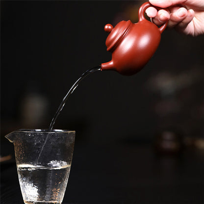 150ml Chinese Yixing Zisha Pottery Dahongpao Clay Rongtian Pot Teapot Tea Pot