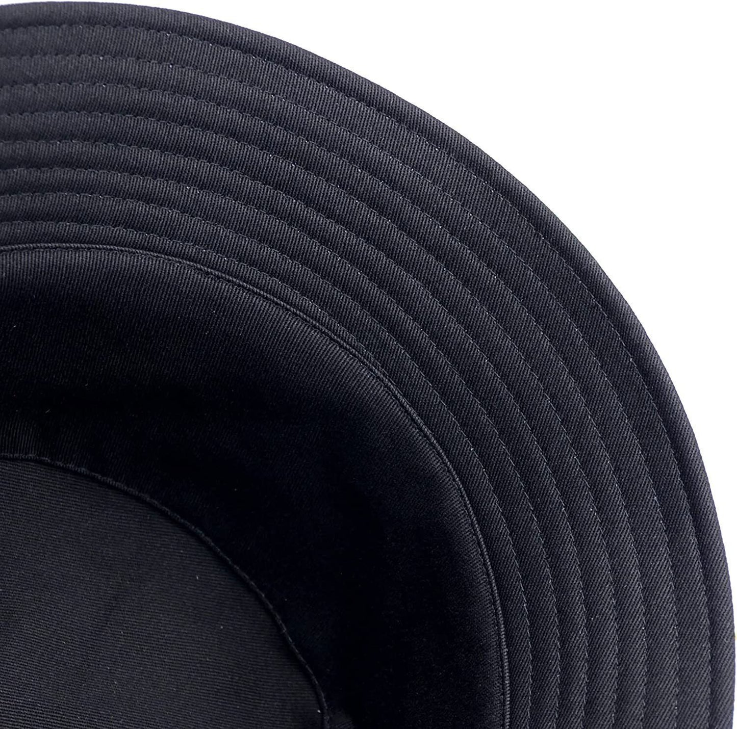 Unisex 100% Cotton Bucket Hat Boonie Hunting Fishing Outdoor Reversible Cap
