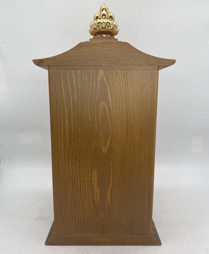 New Cypress Wood Butsudan Shrine God Zen Wooden House Religion Spirituality